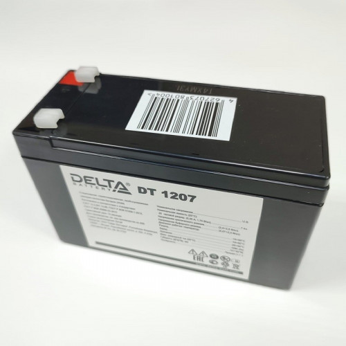 Аккумулятор Delta DT 1207 (12V 7Ah)